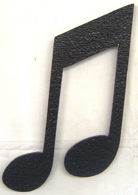 polystyrene--music-double-note